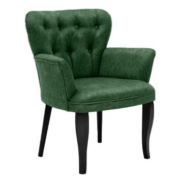Fauteuil Woody Fashion | velours| vert