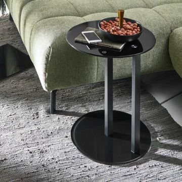 Table d'appoint Pika ø40cm - noir