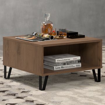 Table basse Montez | 60 x 60 x 37 cm | Craft Oak