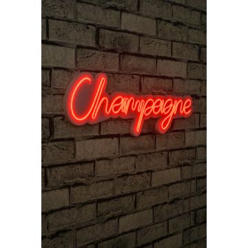 Néons Champagne - Série Wallity - Rouge 