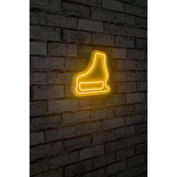 Neon lights skate - Wallity series - Jaune
