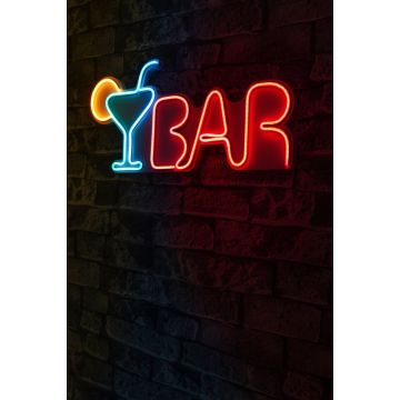 Néons bar à cocktails - Gamme Wallity - Multicolore