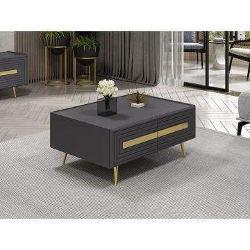 Table basse Woody Fashion Anthracite