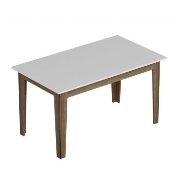 Table de salle à manger stylisée Woody Fashion | 140x76x80 cm | Dore Color