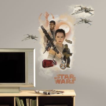 RoomMates stickers muraux - Star Wars Hero