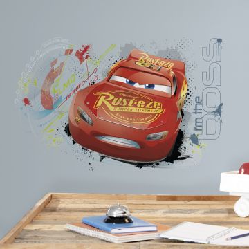 Sticker mural Cars 3 Flash McQueen
