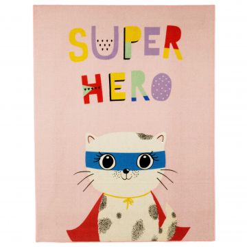 Tapis enfant Superhero Cat