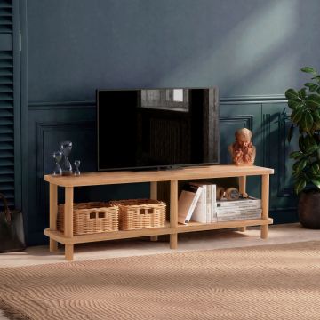 Dora TV Stand | 100% Melamine Coated | 140cm | Atlantic Pine
