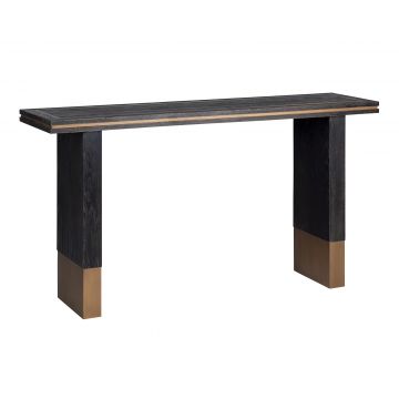 Console Gunther 150x40 - noir/or 