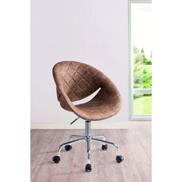 Chaise en fibre de verre Kalune Design, multicolore, hauteur réglable
