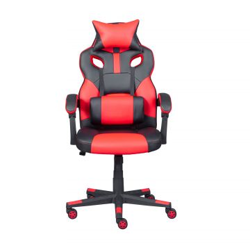 Chaise de gaming Devel - noir/ rouge