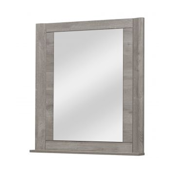 Miroir Hayden - chêne gris clair