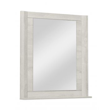 Miroir Hayden - chêne blanchi