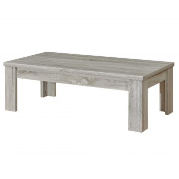 Table basse Loft 120x59 - chêne gris