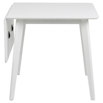 Table pliante Rover 80/120x80 cm - blanc