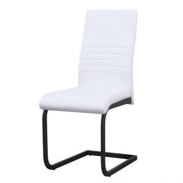 Chaise cantilever Michiel - blanc