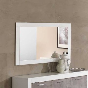 Miroir Modena 140 cm - blanc