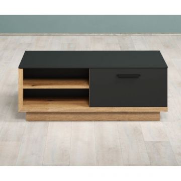 Table basse Synnax | 110 x 60 x 42 cm | Anthracite Oak