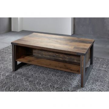 Table basse Prime | 110 x 65 x 45 cm | Décor Old Wood