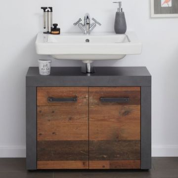 Meuble lavabo Cancun/Indy | 72 x 34 x 56 cm | Old Wood design