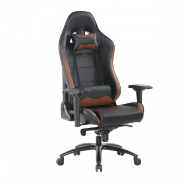 Chaise de gaming Pär - noir/brun