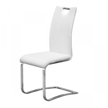 Chaise cantilever Sofia - blanc