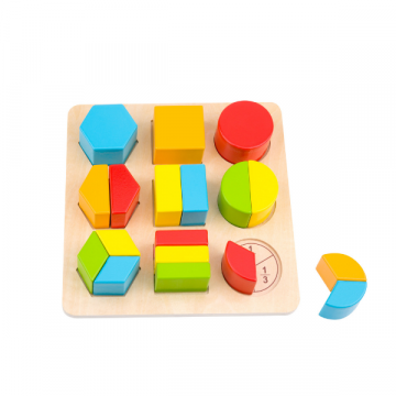 Puzzle de blocs en forme 