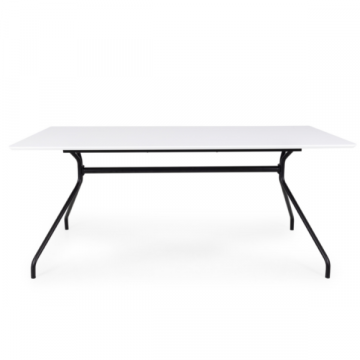 Table à manger Giselle 180x90 cm-blanc