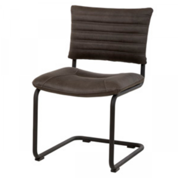 Chaise cantilever Gia - anthracite