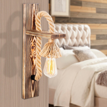 Lustro Wall Lamp | Wooden Body | 9x18 cm | IP20