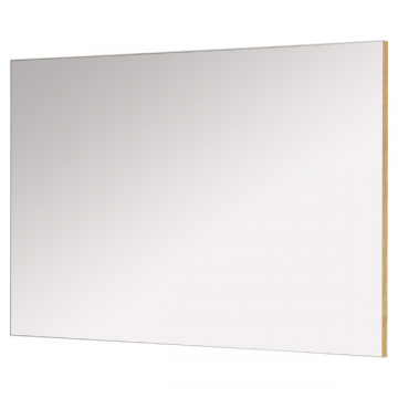 Miroir Stoffel 87x60cm avec bordure en décor chêne