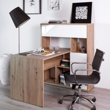 Desk Mundi | Bureau et espace de rangement | Marron