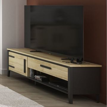 Meuble TV Cork | 171 x 45 x 55 cm | Design Gold Oak