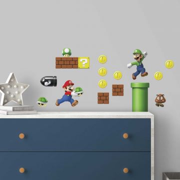 Stickers muraux Super Mario Bros