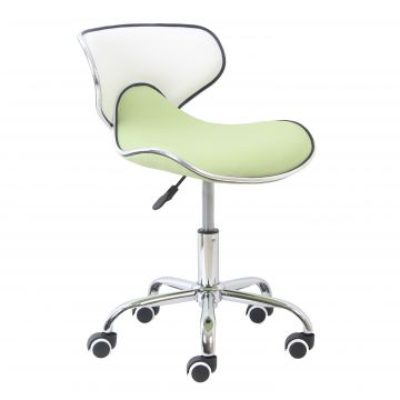 Chaise de bureau Spring - vert/blanc