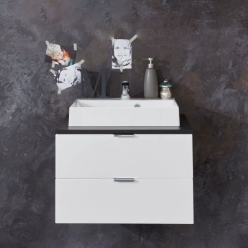 Meuble de salle de bains Concept One | 60 x 45 x 48 cm | Graphite Grey