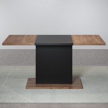 Table de salle à manger Kendo | 160 x 80 x 76 cm | Tobacco Brown Oak