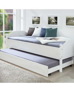 Tiroir de lit 200cm pour lits Interlink - blanc