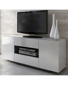 Bahut / Meuble tv Ivo 160cm - blanc
