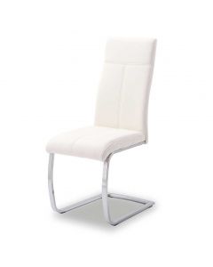 Chaise cantilever Elio - blanc