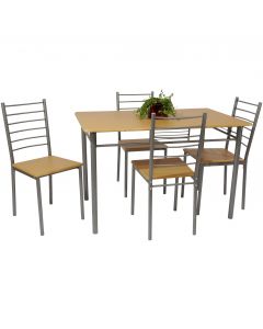 Table et 4 chaises Chiara 