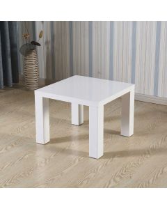 Table basse carrée Kera 60x60cm - blanc