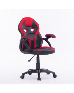 Chaise de bureau Kidz - rouge/noir